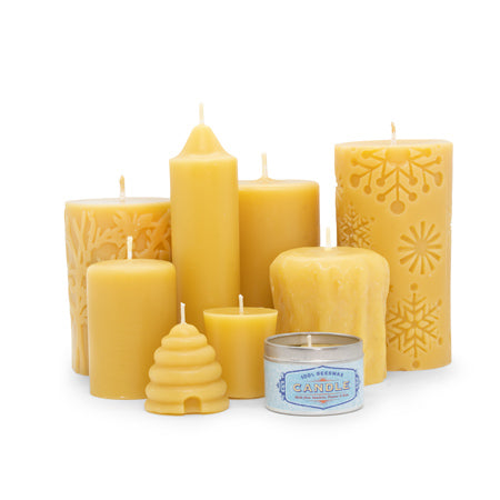 Bees Wax Candles Votives and Tea Lights – Kossian Farms