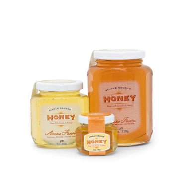 100% Beeswax Votive Candle – Ames Farm Single Source Honey