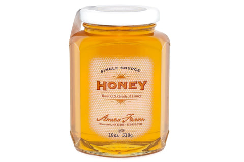 Summer Blossom Honey 18 oz - Ames Farm Single Source Honey