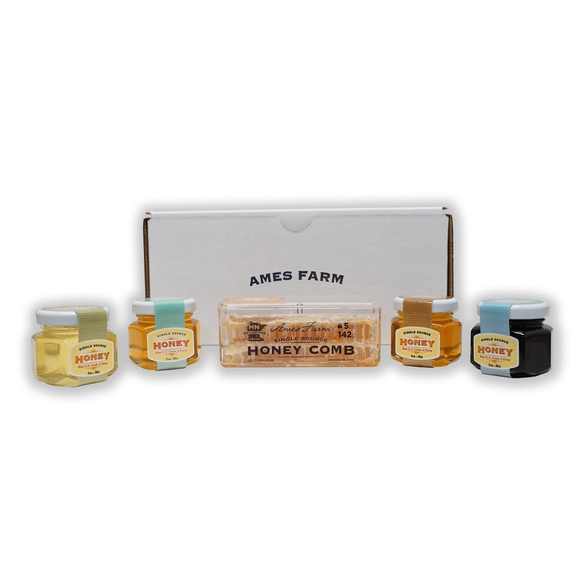 Honey Gift Sets | Honey Samplers | Gifts Made In Mn – Ames Farm Single ...